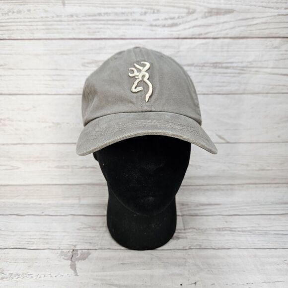 Browning Firearms Snapback Hat Cap Gray - Picture 1 of 6